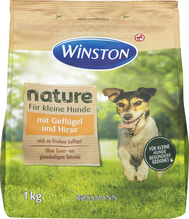 Winston Dog Nature Dry food for small dogs Poultry and millet