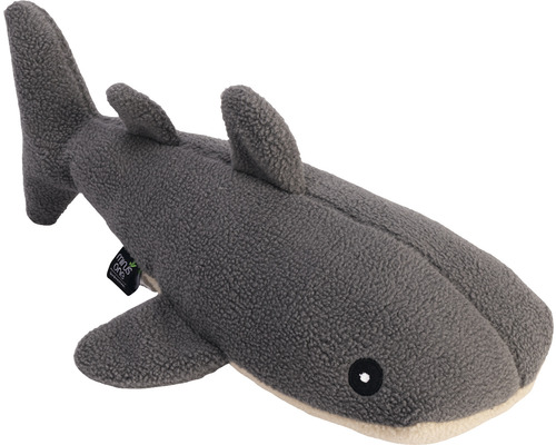 Dog toy beeztees Minus one whale gray 48 x 10 x 4 cm
