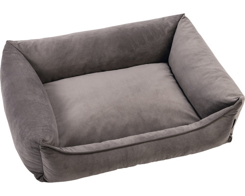 Dog bed beeztees Memory Foam Fy dark gray 80 x 60 cm orthopedic bed for relaxing