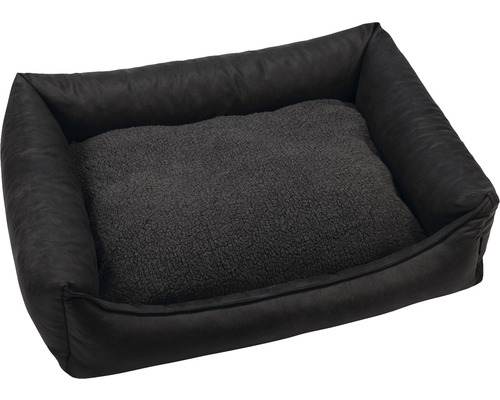 Dog bed beeztees memory foam Uma anthracite 100 x 80 cm orthopedic bed for relaxing