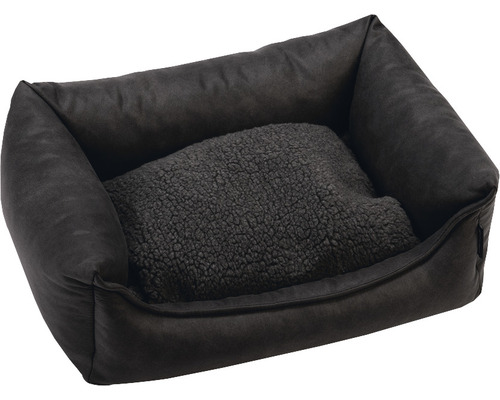 Dog bed beeztees memory foam Uma anthracite 60 x 40 cm orthopedic bed for relaxing