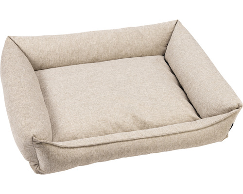 Dog bed beeztees memory foam Zia beige 100 x 80 cm orthopedic bed for relaxing