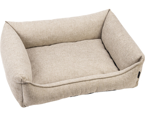 Dog bed beeztees memory foam Zia beige 80 x 60 cm orthopedic bed for relaxing