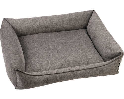 Dog bed beeztees memory foam Zia gray 100 x 80 cm orthopedic bed for relaxing