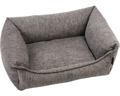 Dog bed beeztees memory foam Zia gray 60 x 40 cm orthopedic bed for relaxing