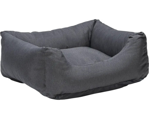 Dog bed Karlie lounger Charly dark gray approx. 65 x 60 x 20 cm