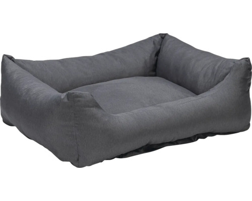 Dog bed Karlie lounger Charly dark gray approx. 95 x 80 x 25 cm