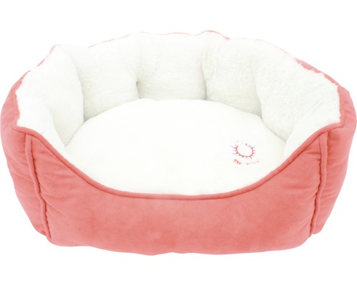 Dog bed ThermoSwitch Andros M 60 x 50 cm coral/cream