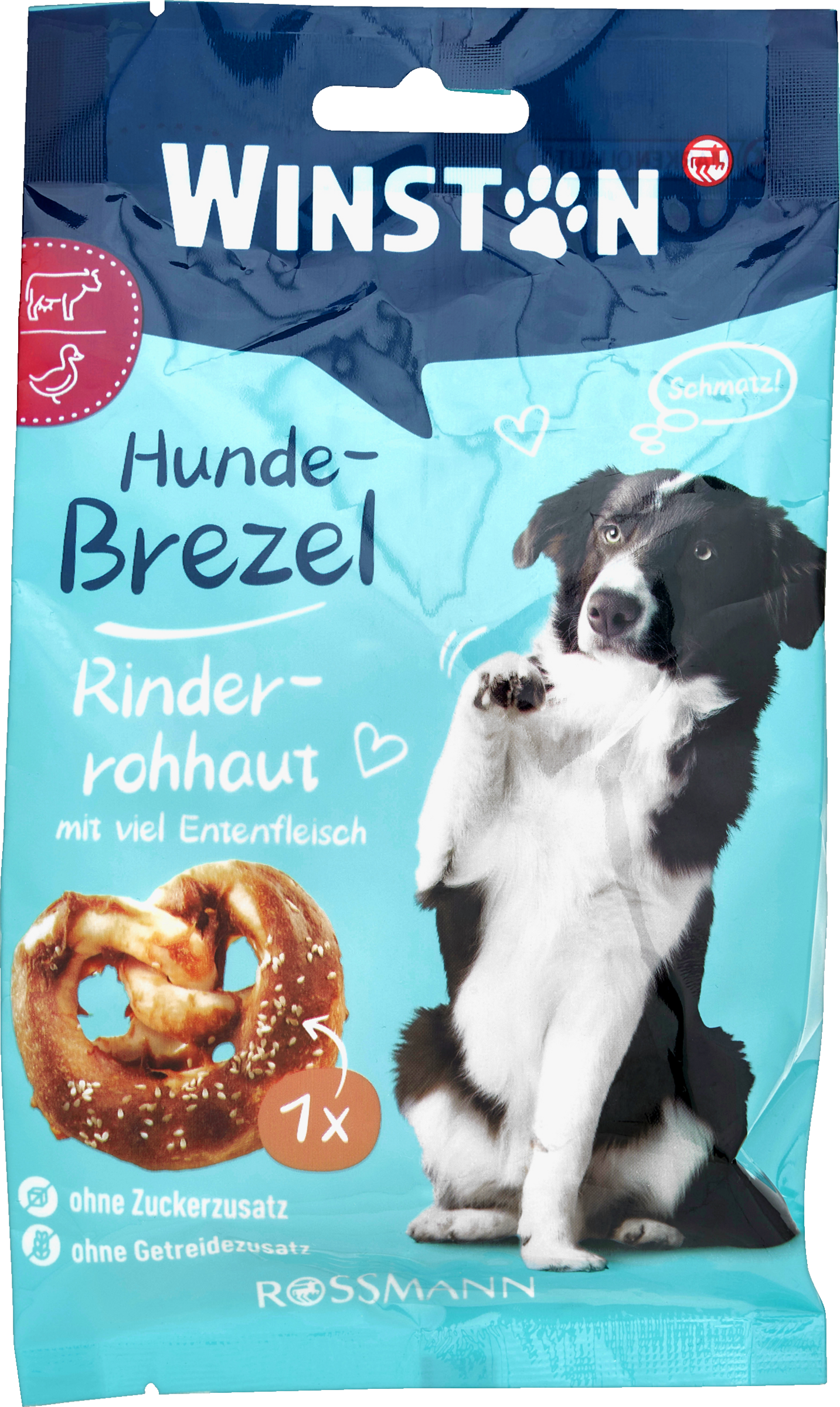Winston Dog pretzel
