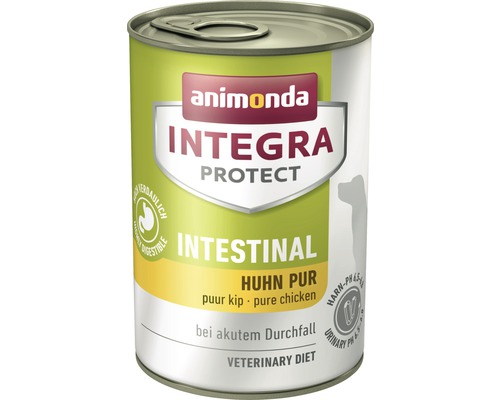 Wet dog food animonda Integra Protect Intestinal 400 g pure chicken, for acute diarrhea