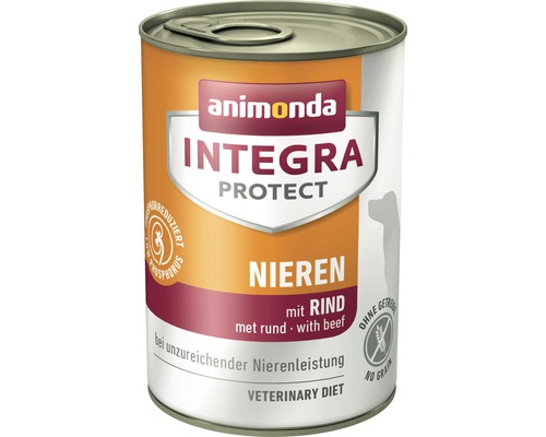 Wet dog food animonda Intergra Protect kidneys 400 g with beef, for insufficient kidney performance
