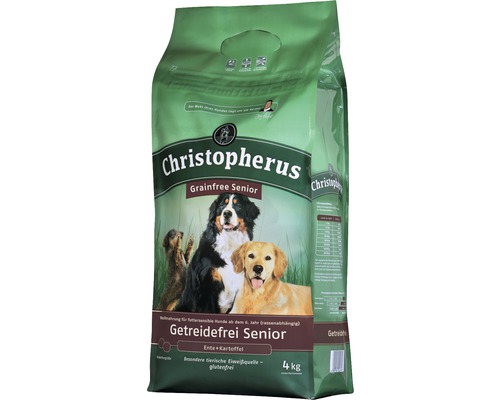 Dry dog ​​food, Allco Christopherus grain-free senior duck & potato 4 kg