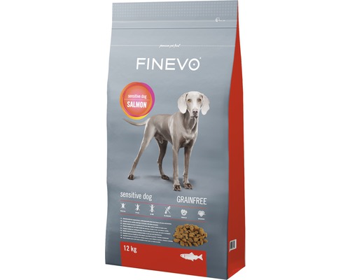 Dry dog ​​food FINEVO Sensitive Dog Salmon grain-free 12 kg
