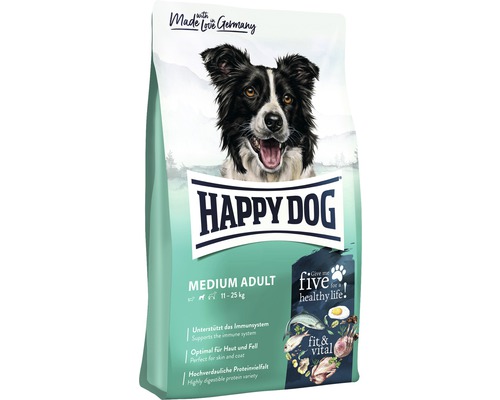 Dry dog ​​food HAPPY DOG Fit & Vital Medium 4 kg