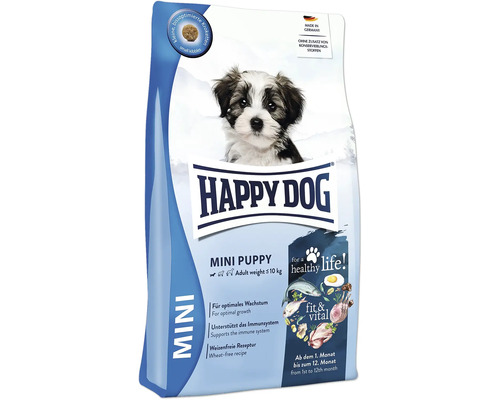 Dry dog ​​food HAPPY DOG Fit&Vital Mini Puppy 4 kg