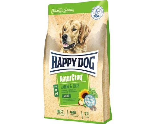 Dry dog ​​food HAPPY DOG NaturCroq Lamb & Rice 15 kg