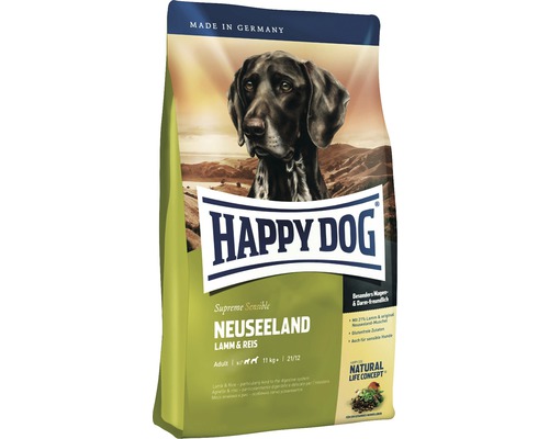 Dry dog ​​food HAPPY DOG New Zealand 12.5 kg