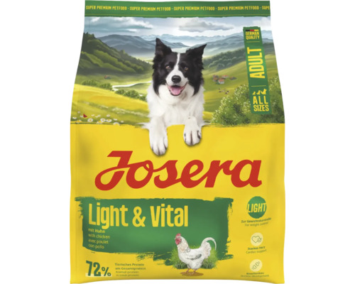 Josera A/S Adult Light & Vital dry dog ​​food 900g, chicken, gluten-free