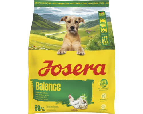 Josera A/S Senior Balance dry dog ​​food 900g, chicken and rice