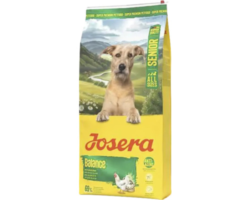 Josera ALL SIZES Senior Balance dry dog ​​food, 12.5 kg, chicken, for all sizes, gluten-free