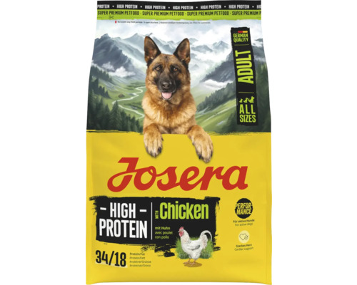 Josera High Protein Adult Chicken dry dog ​​food, 3 kg, chicken