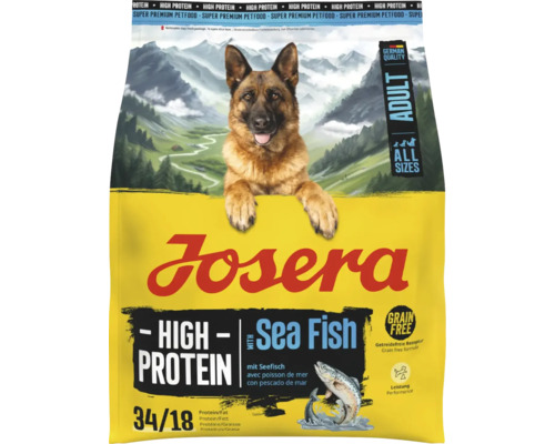 Josera High Protein Adult Sea Fish dry dog ​​food 900g, Seafood
