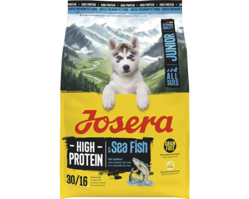 Josera High Protein Junior Sea Fish dry dog ​​food, 3 kg, seafood