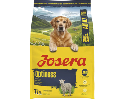 Josera M/M Adult Optiness dry dog ​​food, 3 kg, lamb