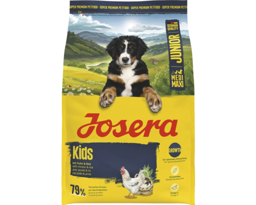 Josera M/M Junior Kids dry dog ​​food 3 kg, chicken and rice, puppy food