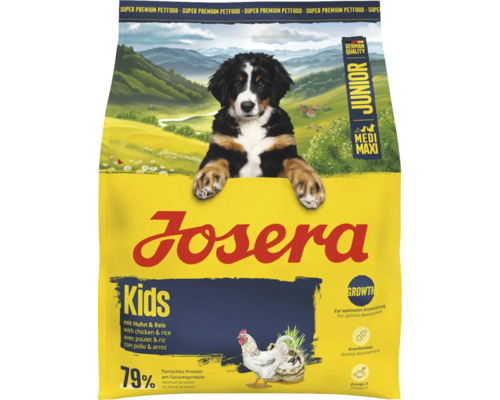 Josera M/M Junior Kids dry dog ​​food 900g, chicken and rice, puppy food