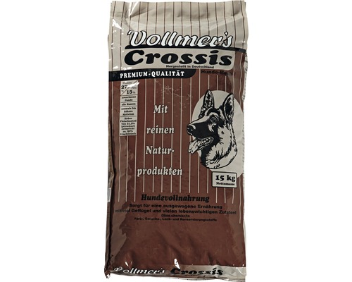 Dry dog ​​food Vollmers Crossis 15 kg