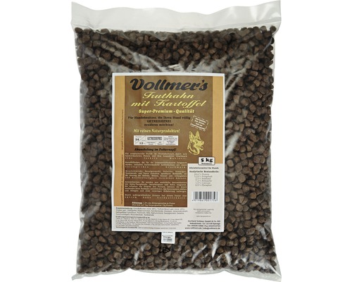Dry dog ​​food, Vollmers Turkey & Potato 5 kg