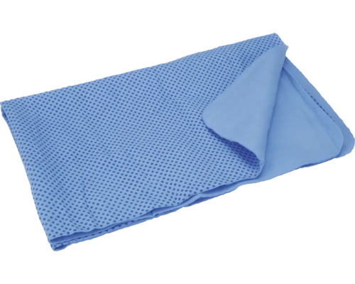 Dog towel beeztees drying cloth approx. 66 x 44 cm, blue, extremely absorbent