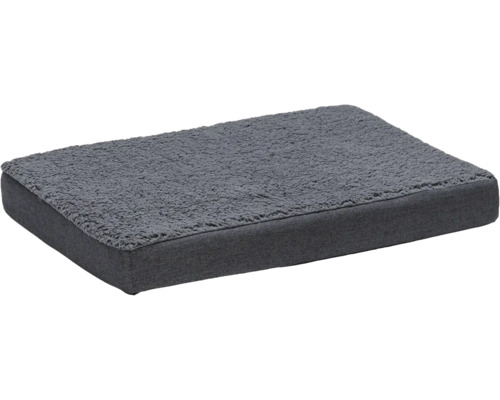 Dog cushion beeztees orthopedic cushion Zira 75 x 50 cm dark gray