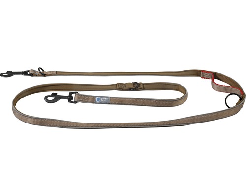 Dog leash ArmoredTech Dog Control 2.5 x 220 cm mocha