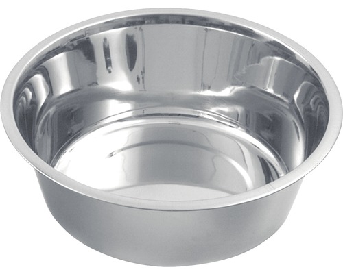 Dog bowl KARLIE stainless steel 28 cm, 4250 ml