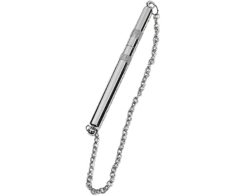 Dog whistle Karlie de Luxe metal silver for training and education