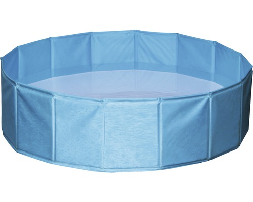 Dog pool Ø 160x30 cm blue