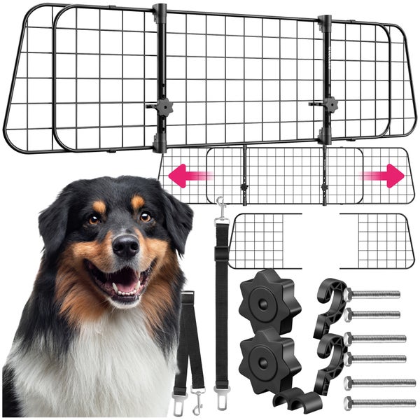 Hornbach Dog guard tectake Balu adjustable width 91.5 x 30.5 x 5 cm