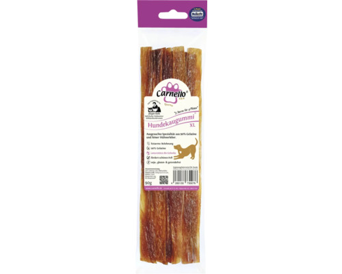 Dog snack Carnello dog chewing gum XL, chicken, soy, gluten and grain free, supports dental care, approx. 90 g