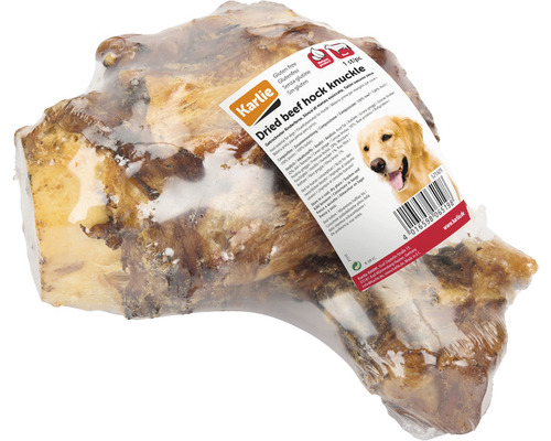 Dog snack KARLIE Dried Beef Hock Knuckle dried beef heel 1 piece chew item