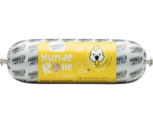 Hornbach Dog snack Purbello dog roll with chicken 800 g