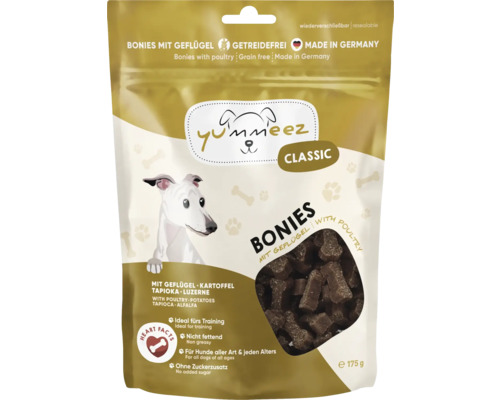 Yummeez Poultry Dog Snack 175g Dog Treat, Training Snack, Grain-Free, Sugar-Free