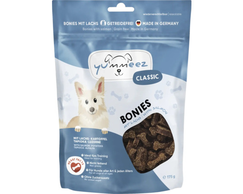 Yummeez Salmon Dog Snack 175g Dog Treat, Training Snack, Grain-Free, Sugar-Free
