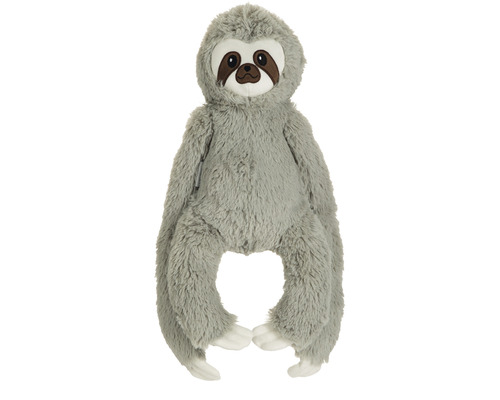 Dog toy beeztees sloth Mees gray 40 x 20 x 9 cm