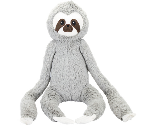 Dog toy beeztees sloth Mees XL gray 80 x 30 x 20 cm