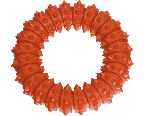 Dog toy Karlie Boomer Aqua Football solid rubber Ø 12.5 cm