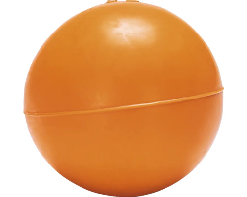 Karlie rubber dog toy, orange, approx. 7.5 cm diameter, extra large