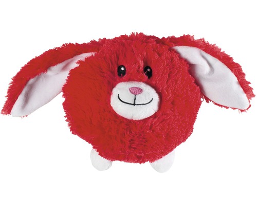 Dog toy Karlie plush Flappy bunny 16 cm pink