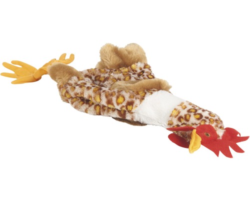 Dog toy Karlie plush chicken Flatino 25 cm